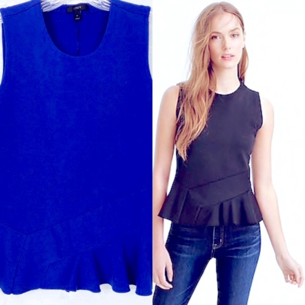 J. Crew peplum tank